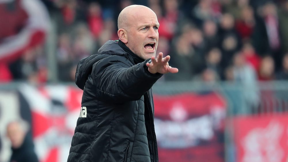 Eintracht Braunschweigs Trainer Marco Antwerpen