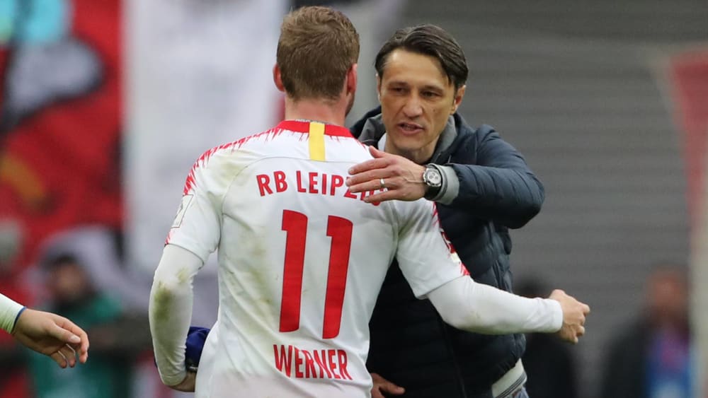 Timo Werner und Niko Kovac