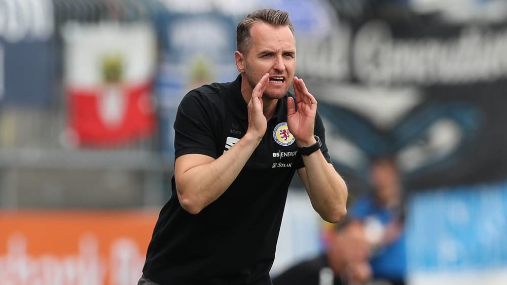Braunschweig-Trainer Christian Flüthmann.