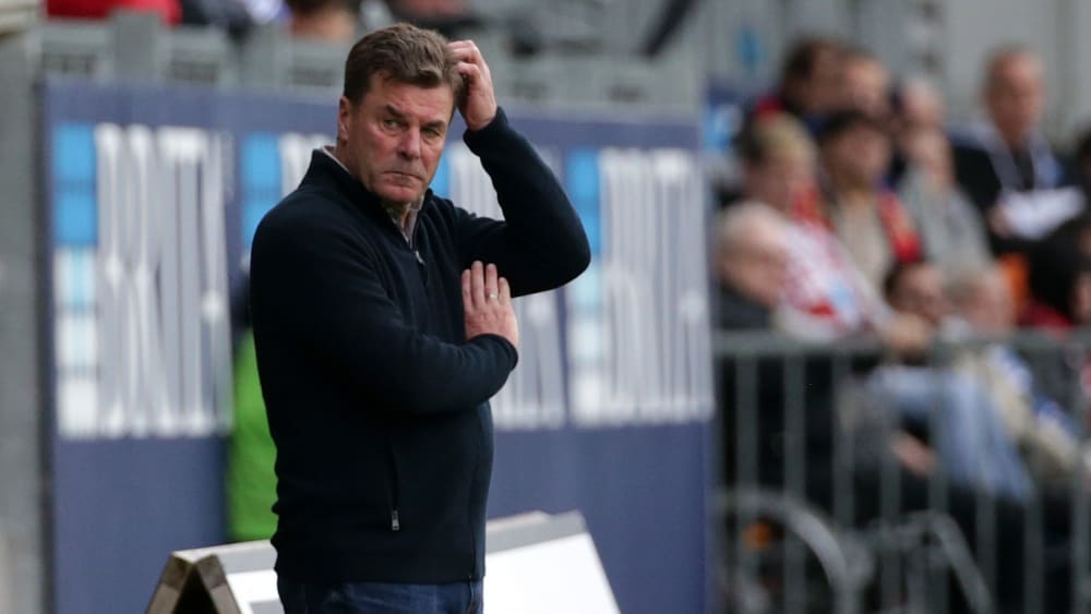 HSV-Trainer Dieter Hecking