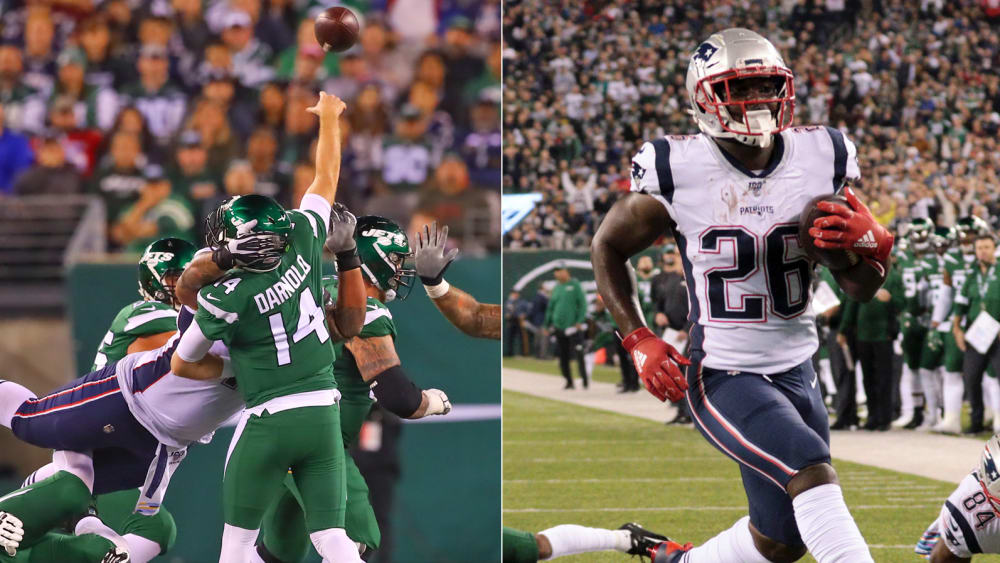Sam Darnold und Sony Michel