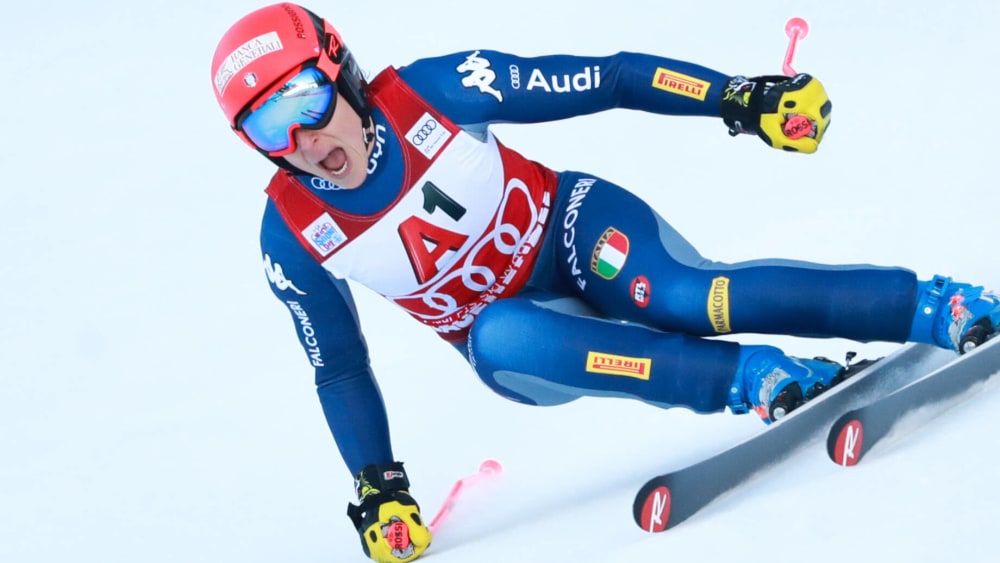 Federica Brignone holte sich bei der Kombination in Altenmarkt-Zauchensee den Sieg.