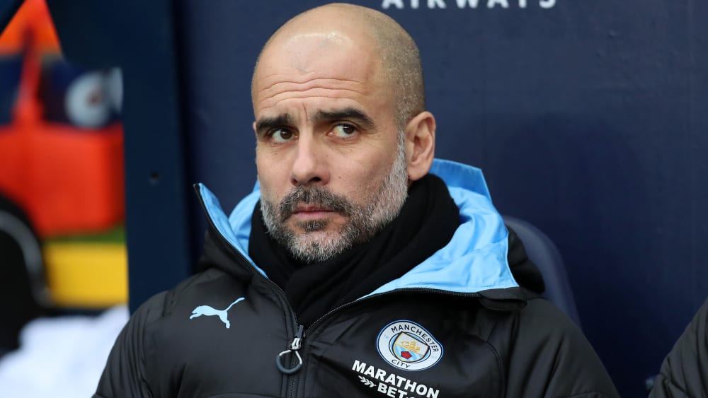 Pep Guardiola will auch nach dem Ausschluss aus der Champions League bei Manchester City bleiben
