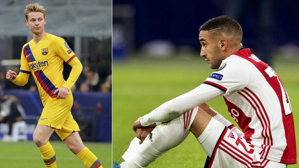 Frenkie de Jong und Hakim Ziyech