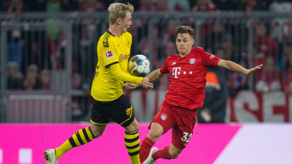 Joshua Kimmich gegen Julian Brandt