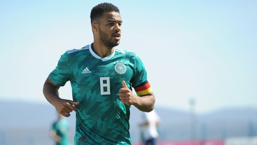 Trägt bei der U-19-Nationalmannschaft die Binde: Jean-Manuel Mbom.
