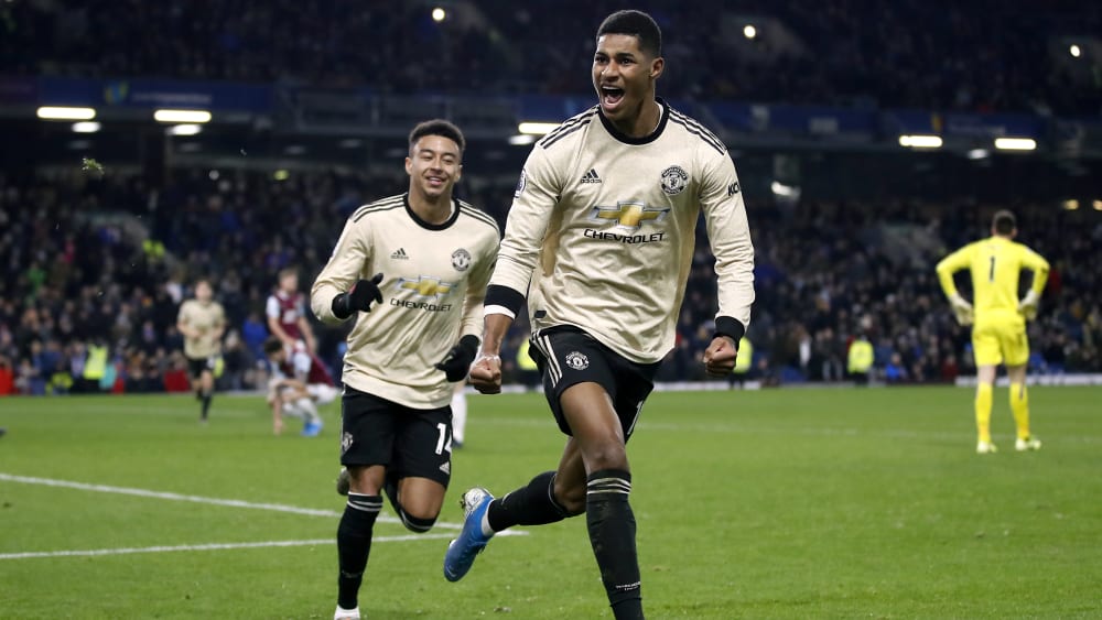 Marcus Rashford lässt sich feiern