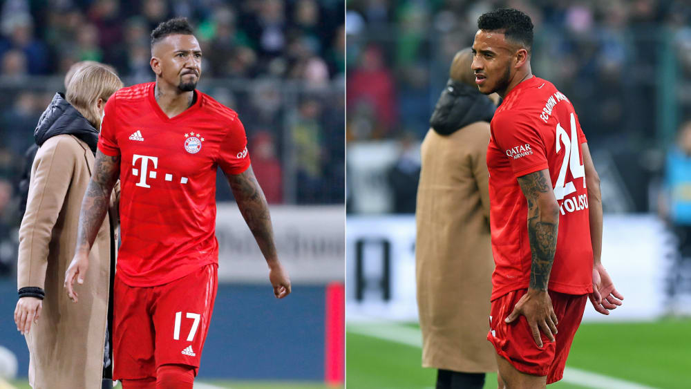 Jerome Boateng und Corentin Tolisso