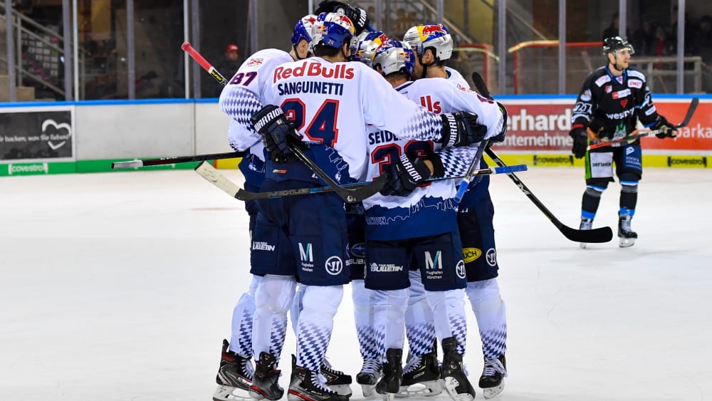 Ben Smith 0:2 in Straubing gedreht: Am Ende durften die Münchner jubeln.