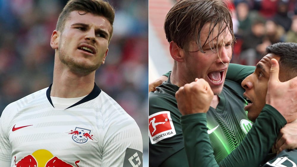 Leipzig und Timo Werner müssen die Bayern ziehen lassen, Weghorst rettete Wolfsburg einen Zähler bei Union.