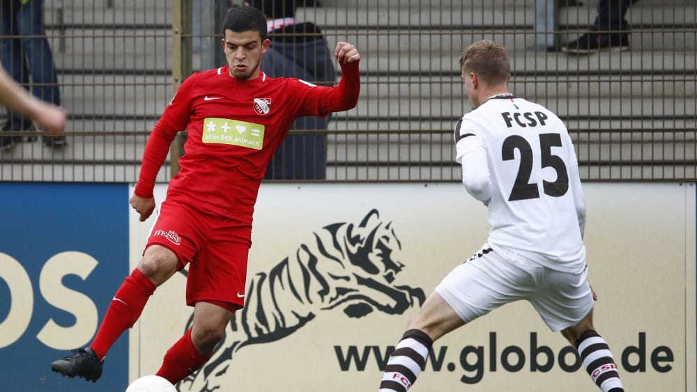 Vierter Neuzugang bei den Sportfreunden Lotte: Erhan Yilmaz (li.).