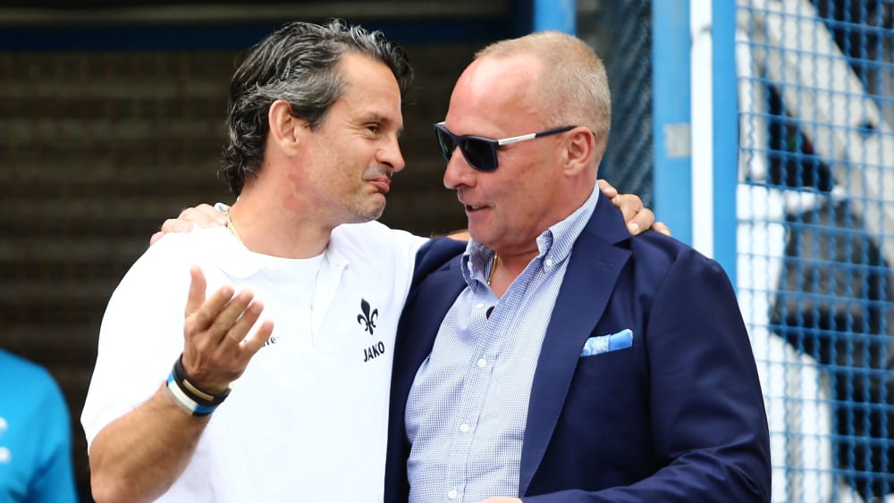 Dirk Schuster und Helge Leonhardt