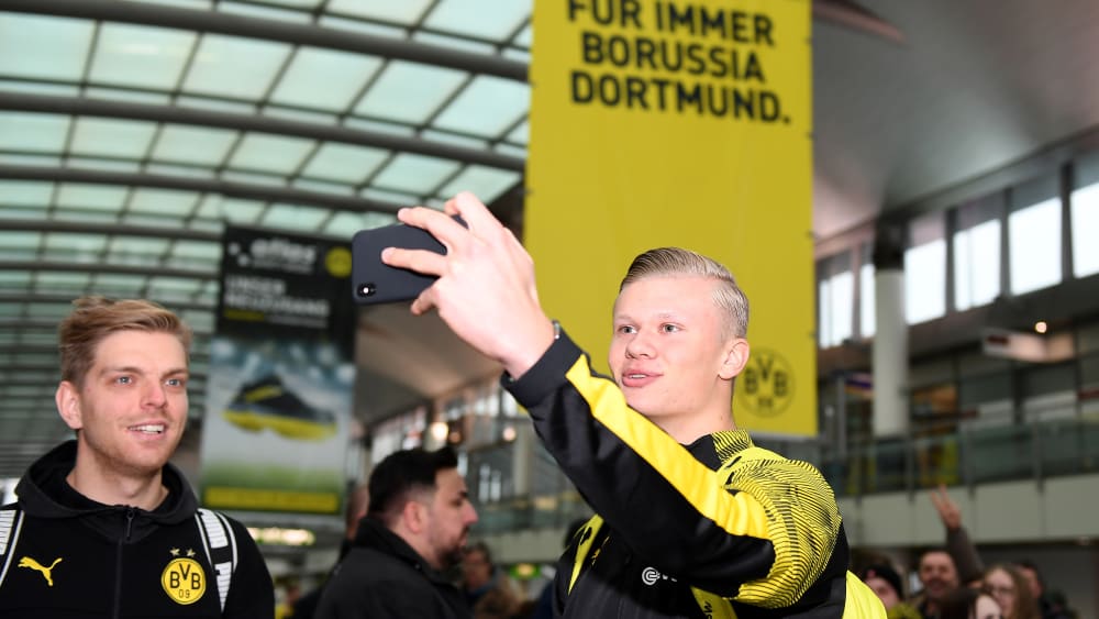 Borussia Dortmund Startet Ohne Erling Haaland Ins Training Kicker