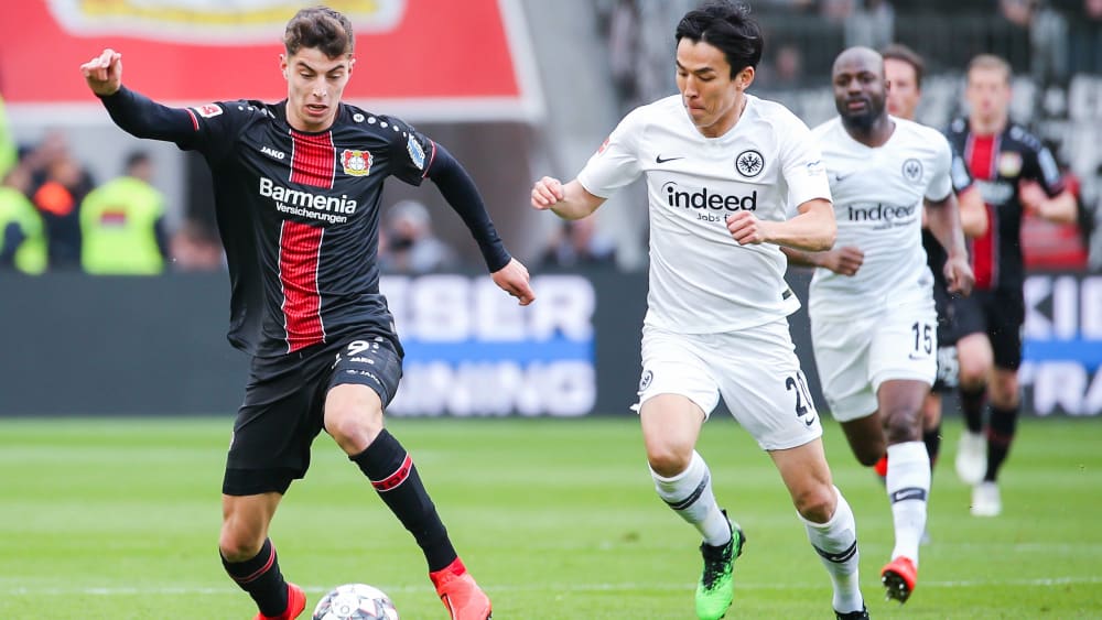 Kai Havertz gegen Makoto Hasebe