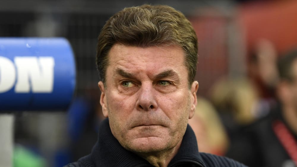 HSV-Coach Dieter Hecking.