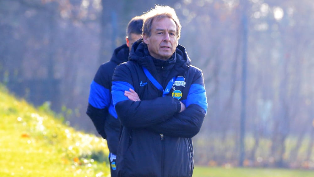 Hertha-Coach Jürgen Klinsmann