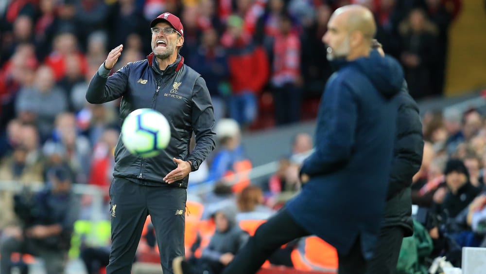 Jürgen Klopp und Pep Guardiola