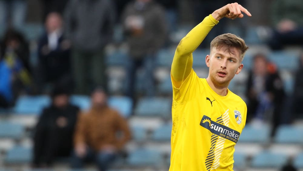 Muss derzeit runter vom Platz: Ole Käuper.