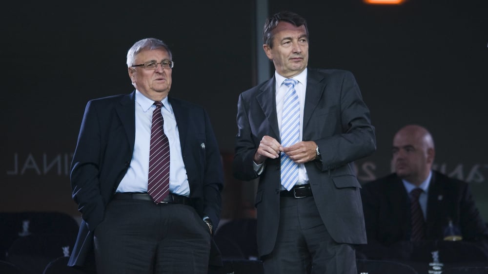 Theo Zwanziger und Wolfgang Niersbach