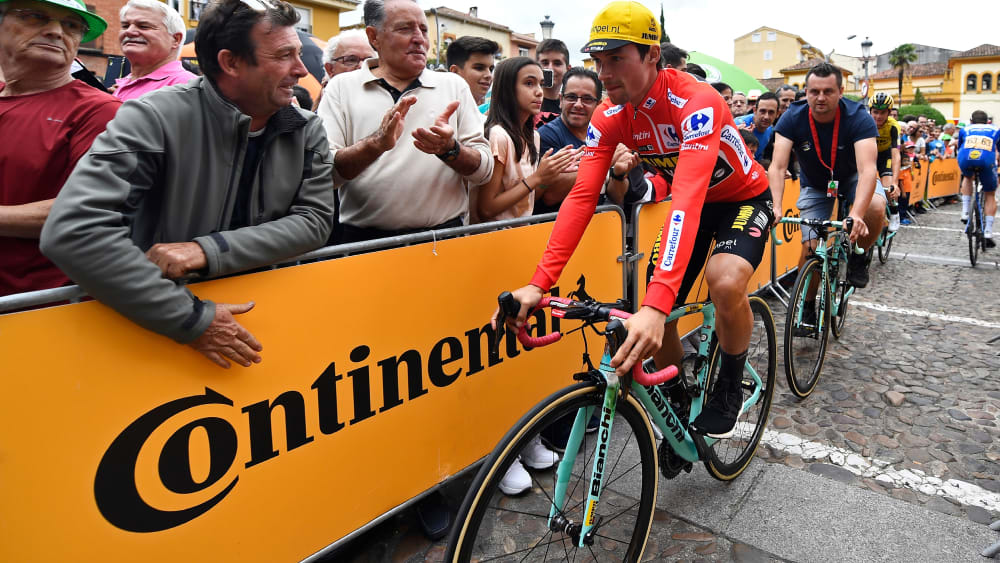 Steht unmittelbar vor dem Sieg der Vuelta: Primoz Roglic.