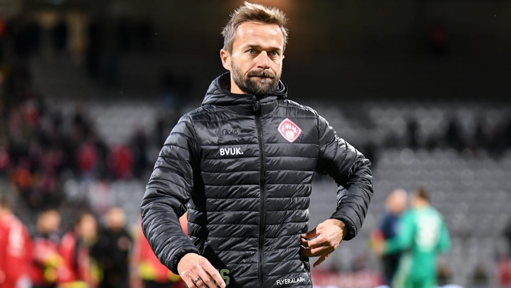 Würzburger Kickers-Coach Michael Schiele
