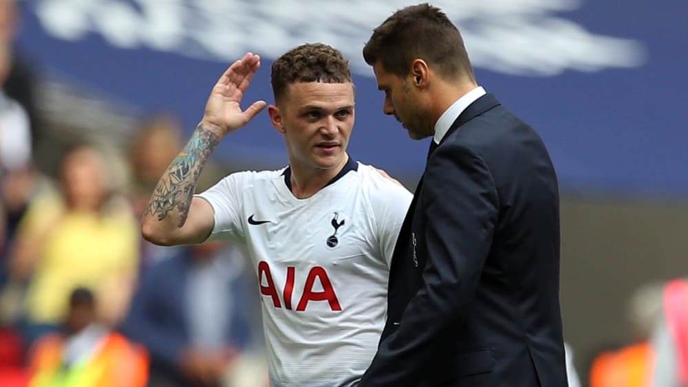 Kieran Trippier mit Mauricio Pochettino