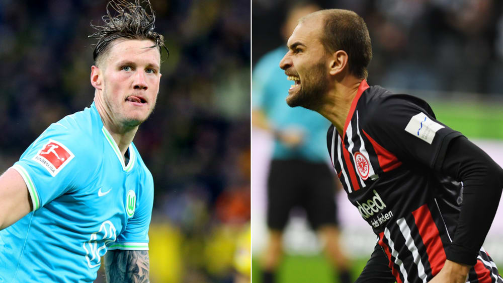 Wout Weghorst (1,97 Meter) und Bas Dost (1,96, re.): Zwei niederländische Stürmer-Hünen.