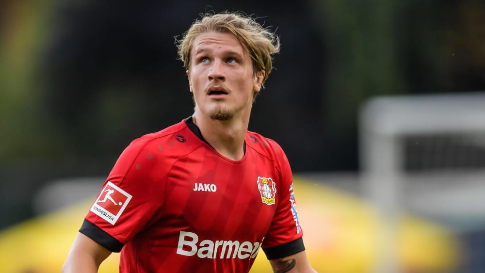 Hat die Rückenprobleme in den Griff bekommen: Leverkusens Verteidiger Tin Jedvaj.