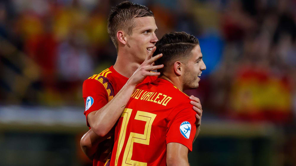 Dani Olmo und Manu Vallejo