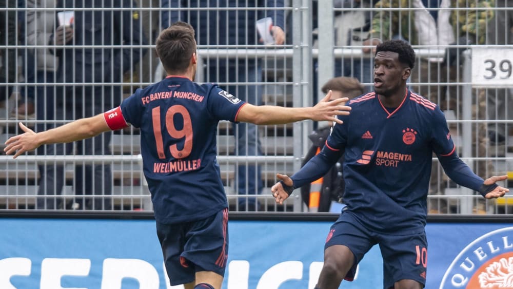 Kwasi Okyere Wriedt und Maximilian Welzmüller