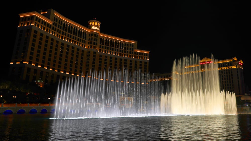 Das Hotel Bellagio ist ein Luxushotel am Las Vegas Strip in Las Vegas im US-Bundesstaat Nevada.