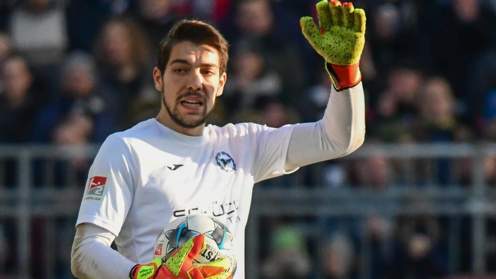 Stefan Ortega ist Torwart von Arminia Bielefeld.