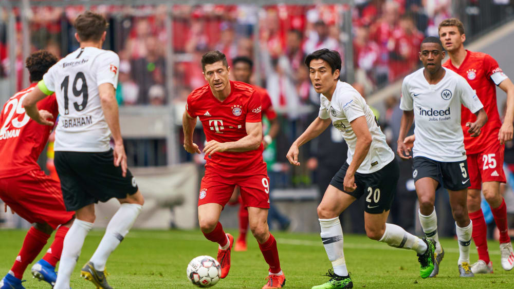 Frankfurt gegen Bayern live im FreeTV kicker
