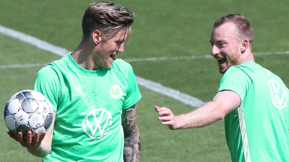 Fuhr früher als geplant nach Hause: Maxi Arnold (re., mit Wout Weghörst).