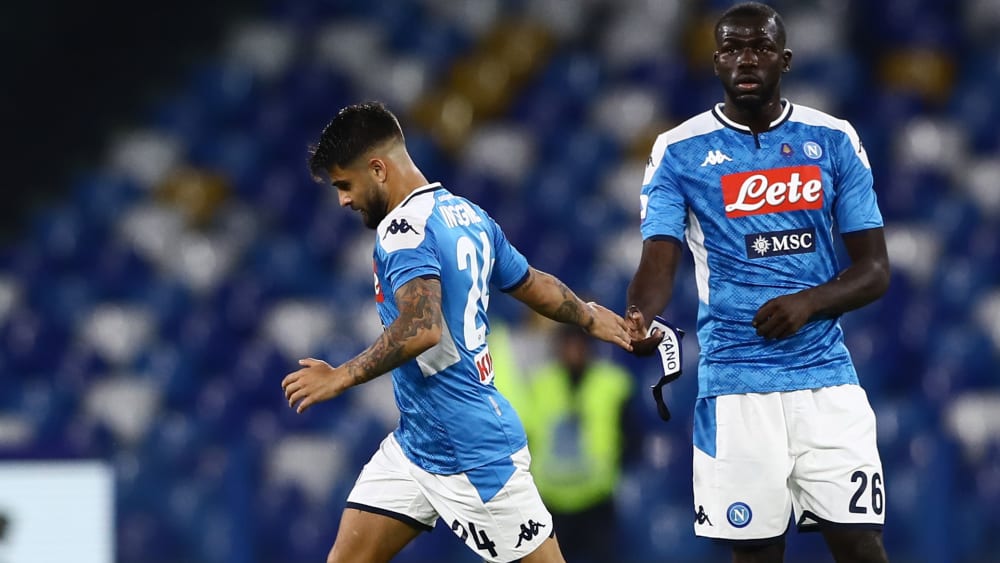 Lorenzo Insigne (links) und Kalidou Koulibaly sind Spieler der SSC Napoli.