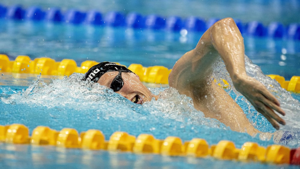 Erst doppelter Champion bei der WM in Südkorea, jetzt deutscher Meister: Florian Wellbrock.