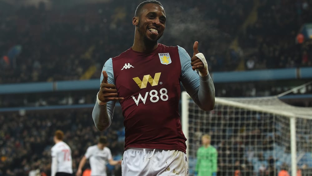Traf doppelt: Villa-Angreifer Jonathan Kodjia.