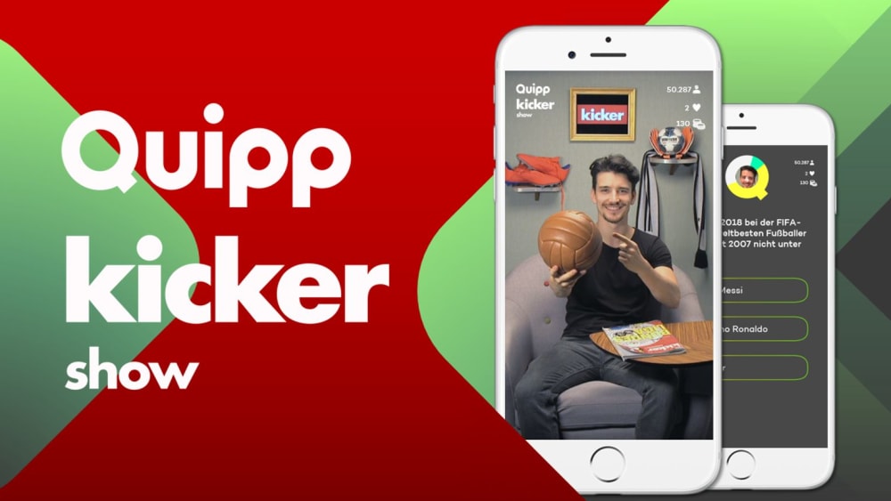 Moderiert die Quipp kicker Show: Sven Gold
