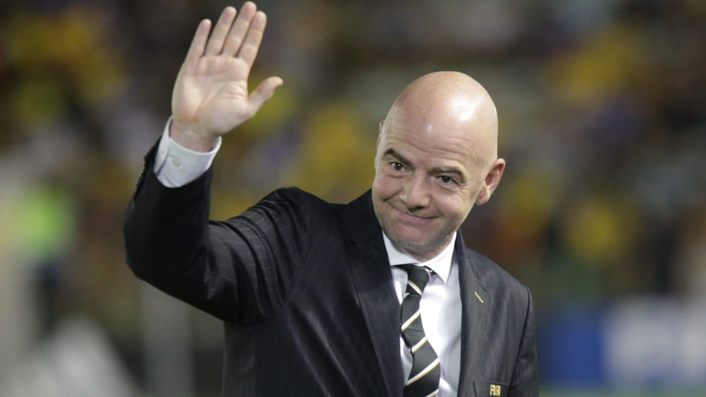 Gianni Infantino ist Präsident der FIFA.