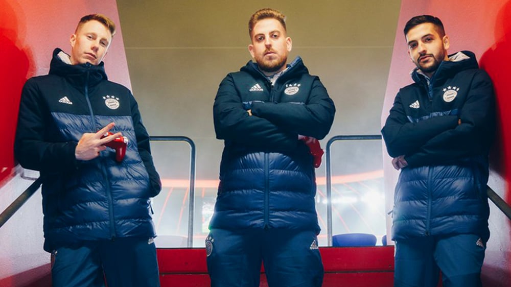 Mestre, Sanchez und Alguacil (v.l.n.r.) sind die drei Spanier beim FC Bayern.