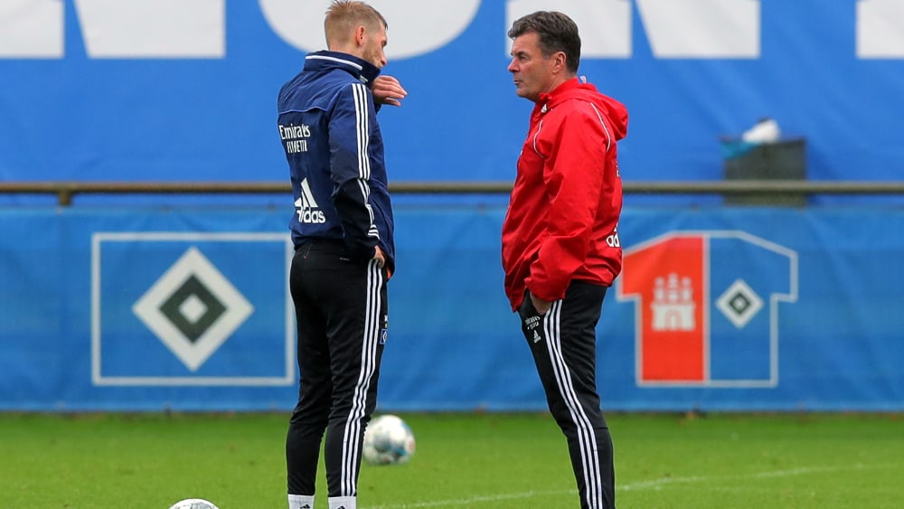 Aaron Hunt und Dieter Hecking