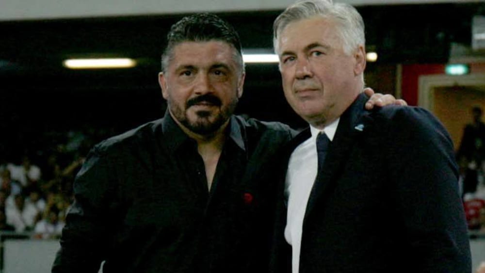 Gennaro Gattuso folgt in Neapel wohl auf Carlo Ancelotti.