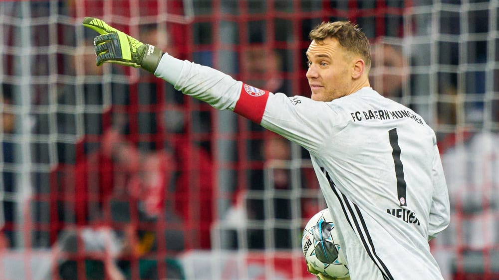 Manuel Neuer mit der Rückennummer 1