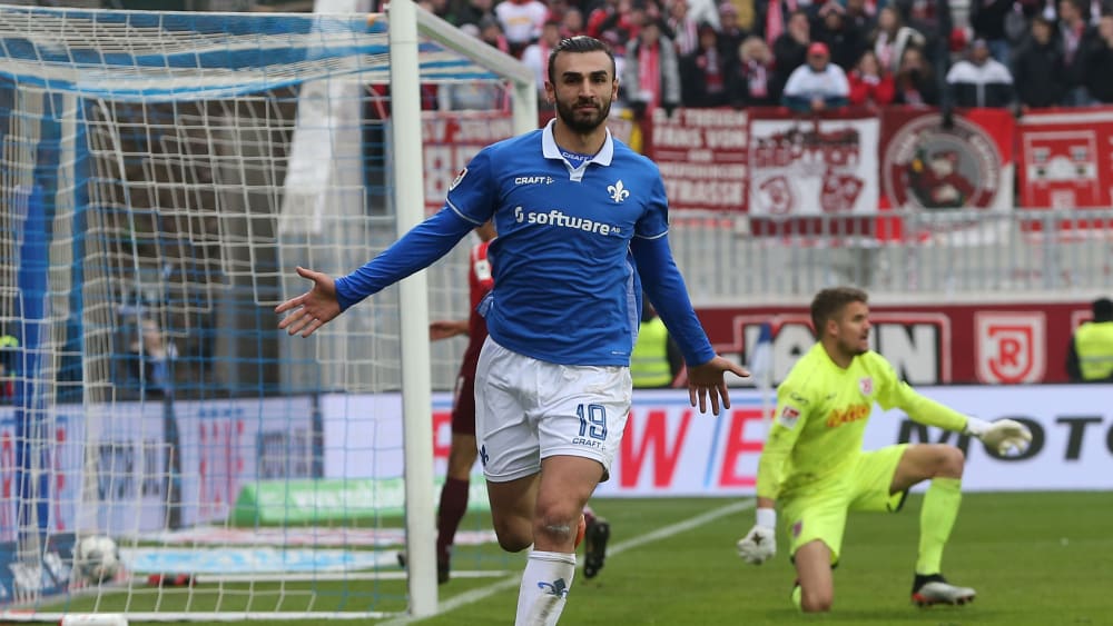 Darmstadts Doppeltorschütze Serdar Dursun