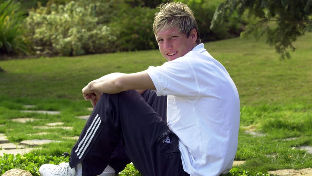 Bastian Schweinsteiger 2003 in Marbella