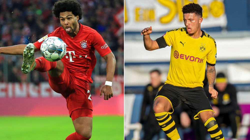 Serge Gnabry und Jadon Sancho