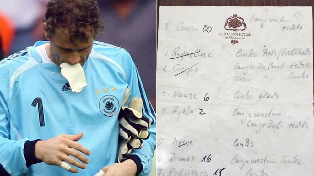 Nasenzwicker Spickzettel Tor Des Monats Jens Lehmann Wird 50 Bundesliga Bildergalerie Kicker