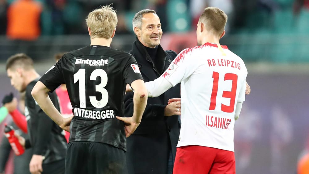 Wieder vereint: Martin Hinteregger, Adi Hütter und Stefan Ilsanker.