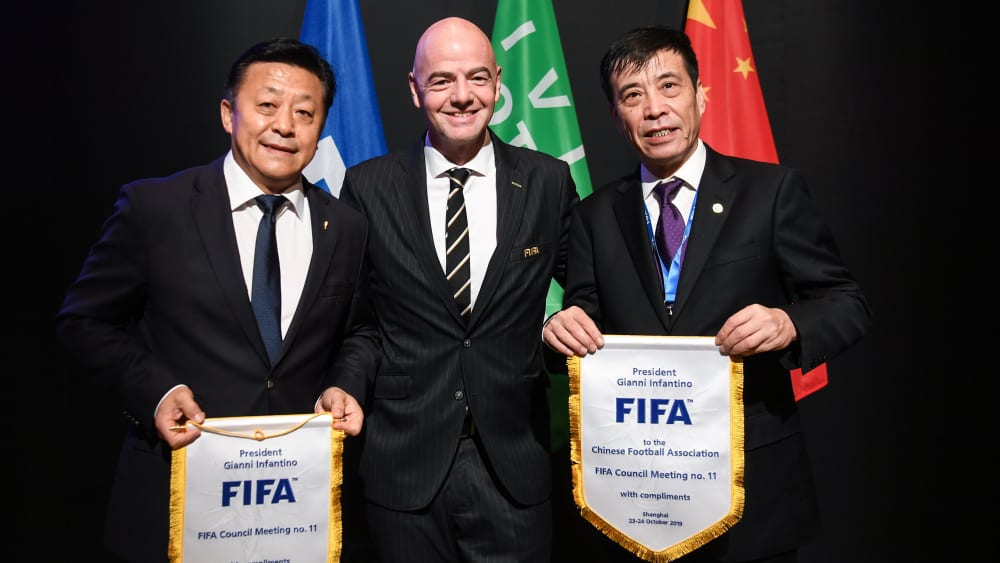 Die FIFA vergibt 2024 die WM 2030 - China ist ein Kandidat.