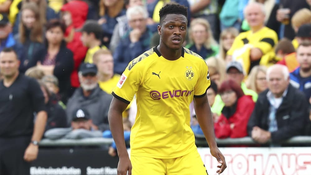 Zurück im Training: Dan-Axel Zagadou.